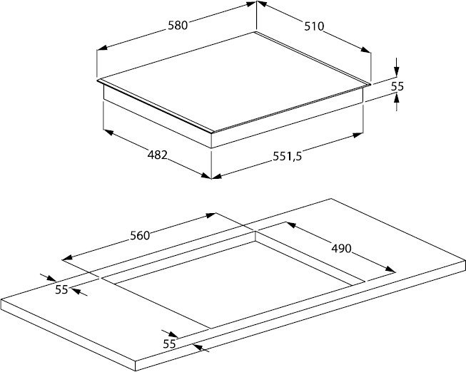 Варочная панель BEKO HII 64401 MTX - фото2