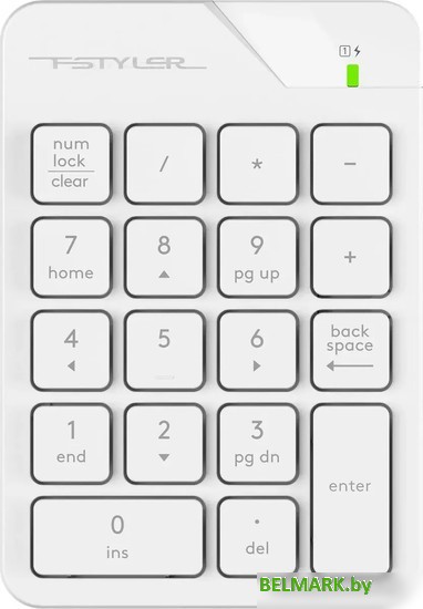 Цифровой блок A4Tech Fstyler FGK21C (белый) - фото