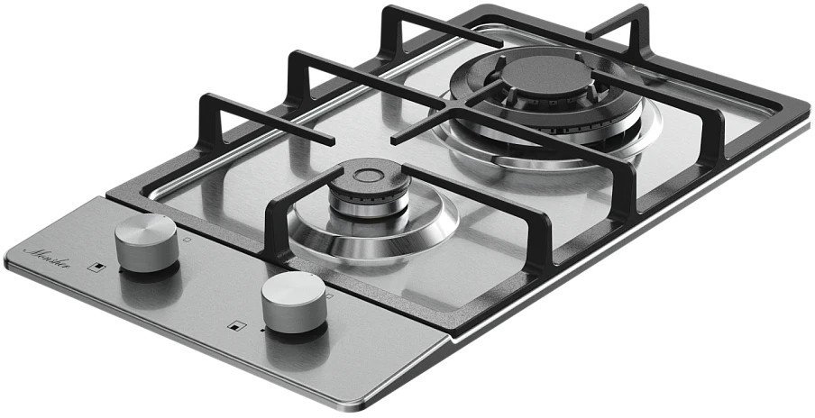 Варочная панель Monsher MSG 33 Acier - фото2