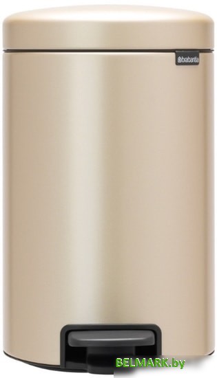 Brabantia Pedal Bin NewIcon 12 л (шампань) - фото