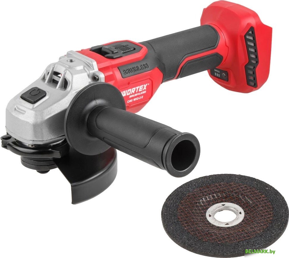 Угловая шлифмашина Wortex CAG 1812-2 E 1334916 (без АКБ) - фото