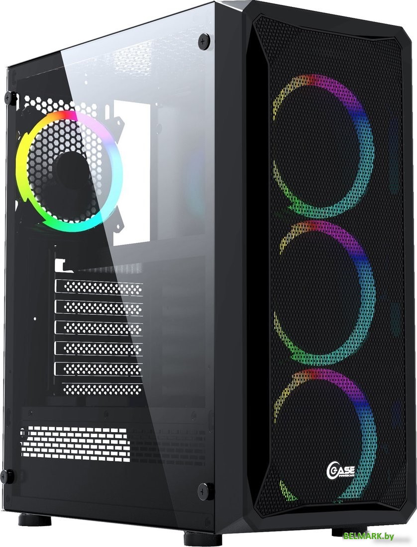 Корпус Powercase Mistral Z4 Mesh LED - фото
