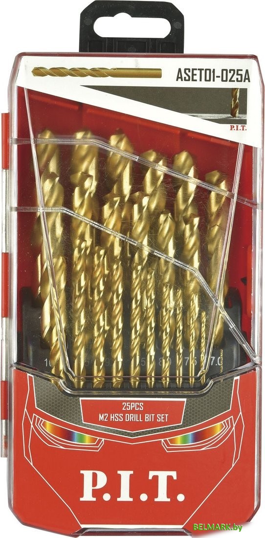 Набор сверл P.I.T. ASET01-025A - фото