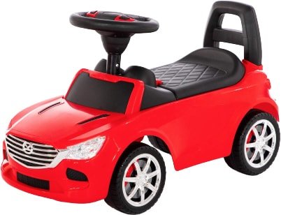 Каталка Полесье SuperCar №4 84507 (красный) - фото