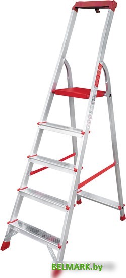 Лестница-стремянка Новая высота NV 3115 3115104 с органайзером (4 ступени) - фото