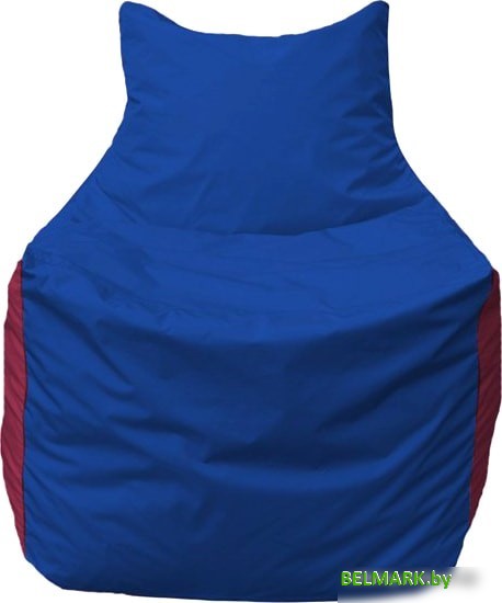 Кресло-мешок Flagman Фокс Ф2.1-123 (синий/бордовый) - фото2