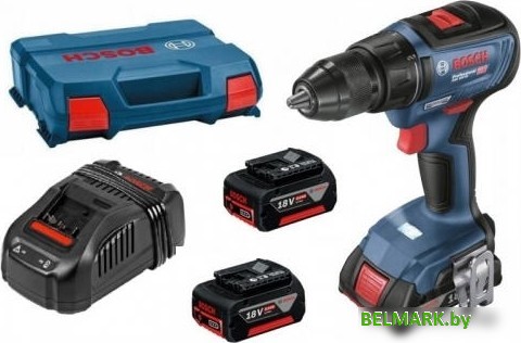 Дрель-шуруповерт Bosch GSR 18V-50 Professional 06019H5005 (с 3-мя АКБ, кейс) - фото