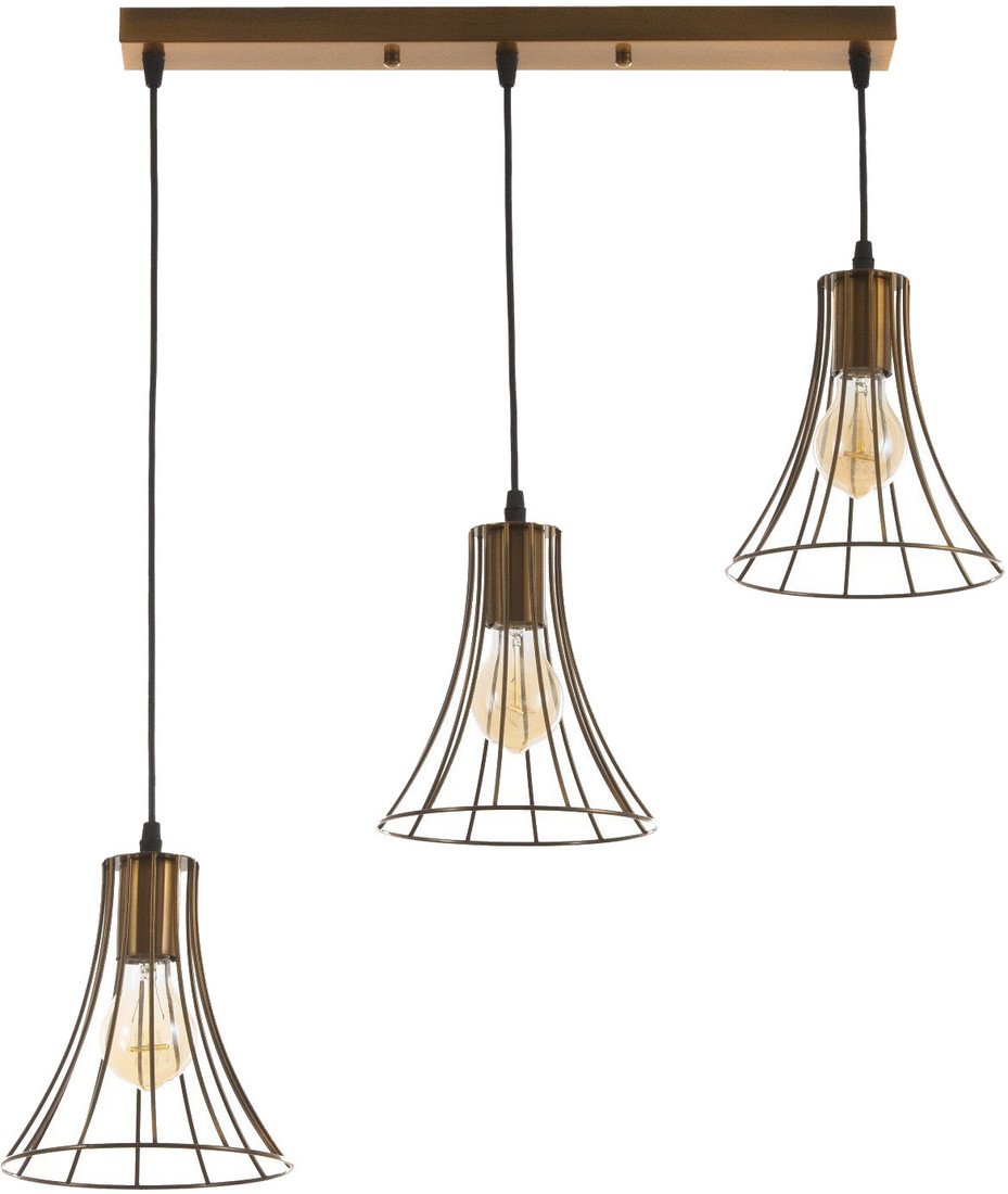 Подвесная люстра BayerLux Чилли 9626315 (золото) - фото