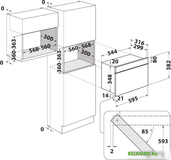 Микроволновая печь Whirlpool AMW 4900/NB - фото2
