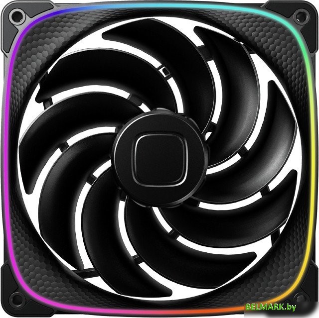 Комплект вентиляторов для корпуса Geometric Future Squama 2503R-14 Triple Pack (черный) - фото2
