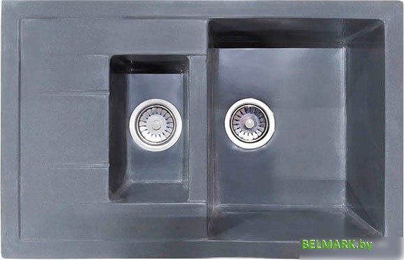 Кухонная мойка AV Engineering Platinum AV765495PGR (серый) - фото