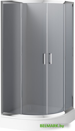 Душевой уголок Deante Funkia 90x90 KYP 451K (хром/графитовое) - фото