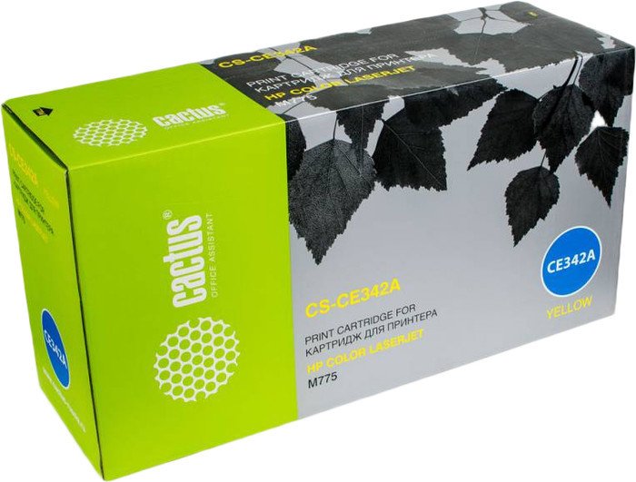 Картридж CACTUS CS-CE342A (аналог HP LaserJet 651A (CE342A)) - фото