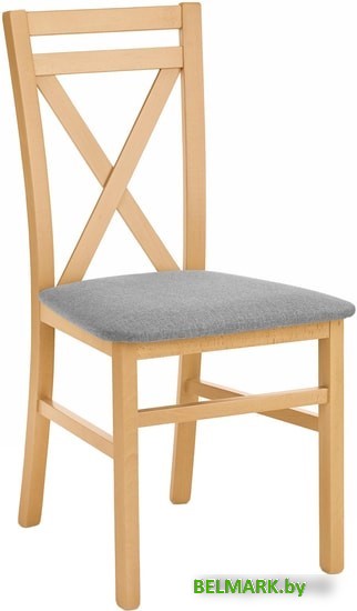 Стул Halmar Dariusz (медовый дуб/inari 91) - фото