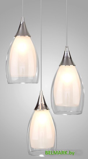 Подвесная люстра Евросвет 50085/3 (хром) - фото