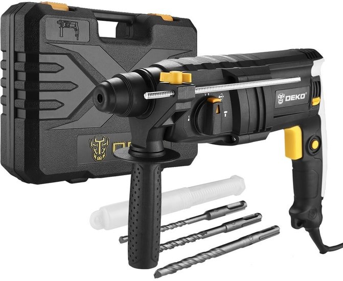 Перфоратор Deko DKH850W 063-4116 (3 предмета) - фото