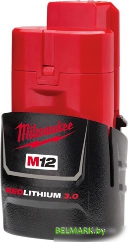 Аккумулятор Milwaukee M12B3 (12В/3 Ah) - фото2