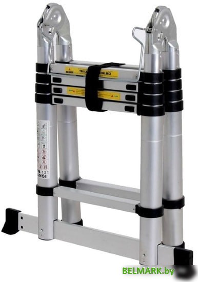 Лестница-трансформер Алюмет DTLH 1.6 (2x5 ступеней) - фото