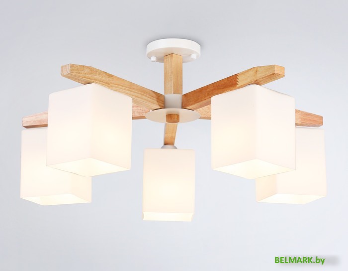 Люстра средней высоты Ambrella TR83118/5 WH/LW - фото