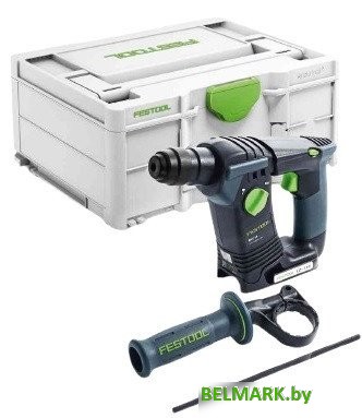 Перфоратор Festool BHC 18 Basic 576511 (без АКБ, кейс) - фото