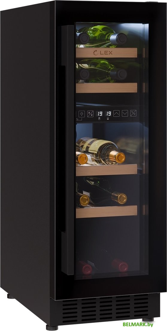 Винный шкаф LEX LWD3017BL Dual Zone - фото2