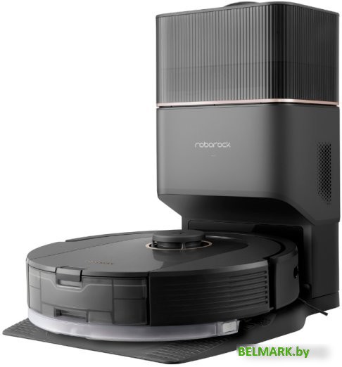 Робот-пылесос Roborock Q5 Pro Plus (с русской озвучкой, черный) - фото