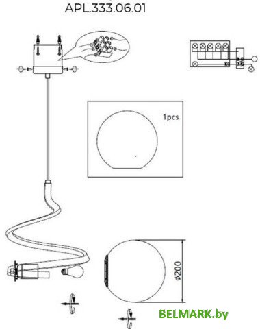 Подвесная люстра Aployt APL.333.06.01 - фото2