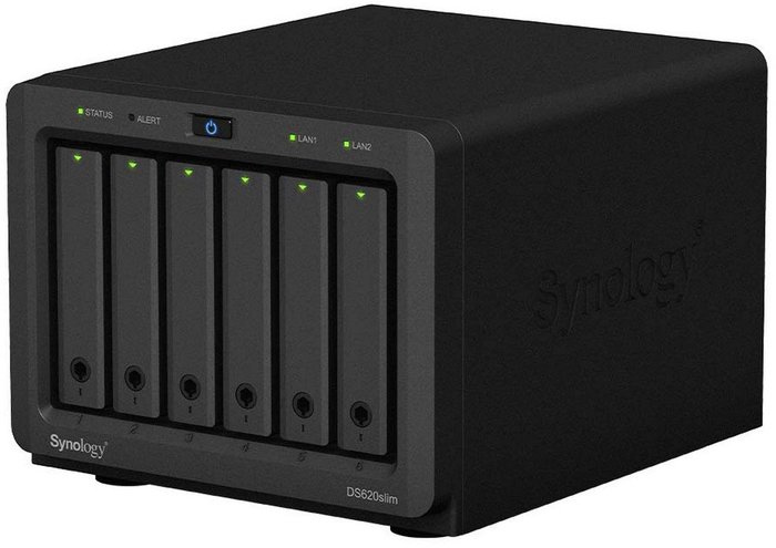 Сетевой накопитель Synology DiskStation DS620slim - фото