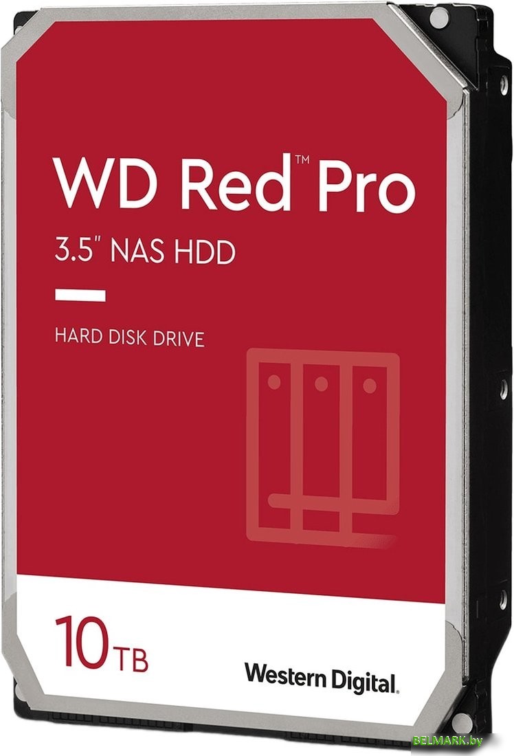 Жесткий диск WD Red Pro 10TB WD102KFBX - фото