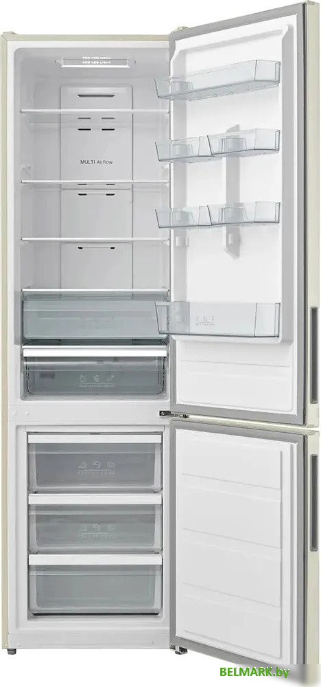 Холодильник CENTEK CT-1723 (бежевый) - фото2