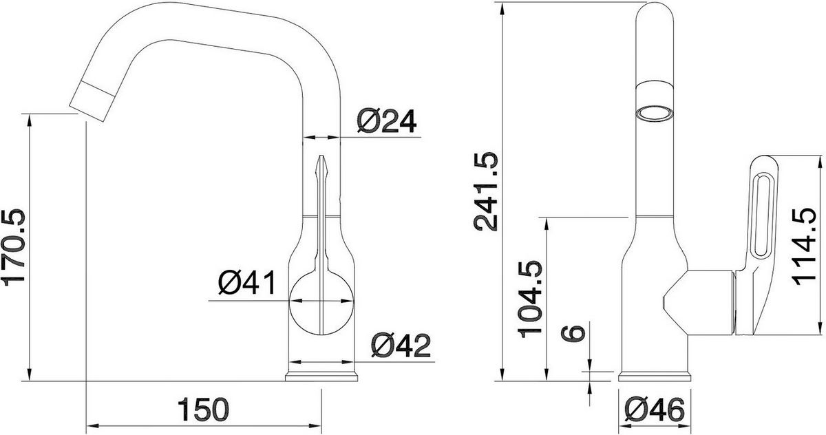 Смеситель Ekko E4065 - фото2