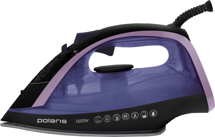 Утюг Polaris PIR 2668AK 3m (фиолетовый/черный) - фото2