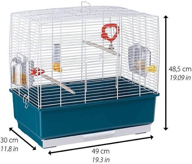 Клетка Ferplast Rekord 3 (синий) 52009801 - фото2