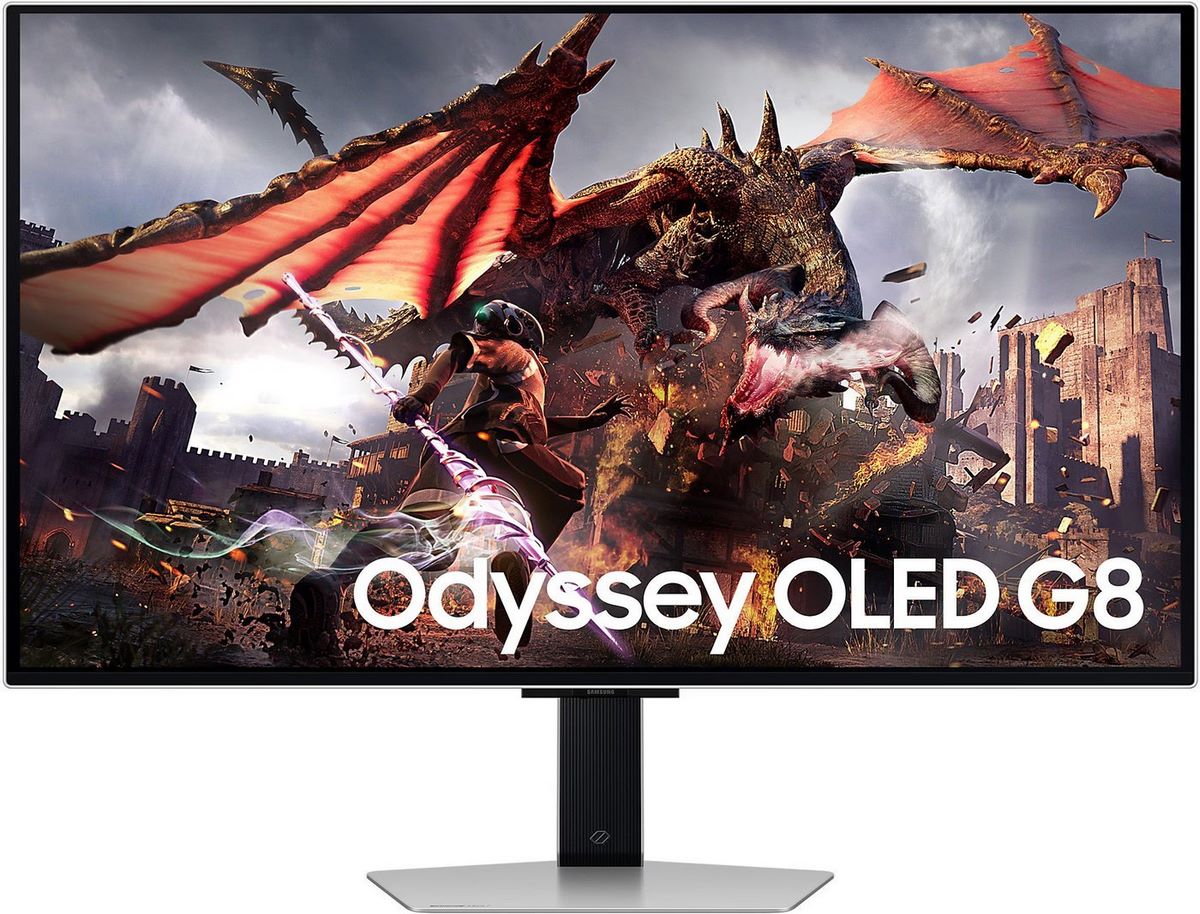 Игровой монитор Samsung Odyssey OLED G8 LS32DG802SUXDU - фото