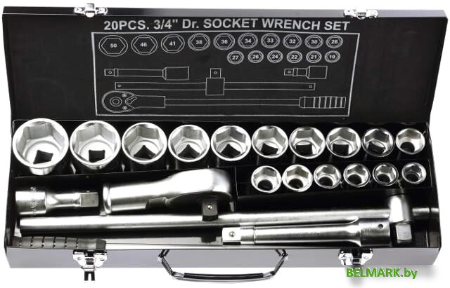 Универсальный набор инструментов Yato YT-1335 (20 предметов) - фото