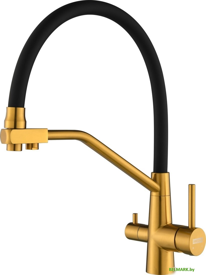 Смеситель ARFEKA Japeto (золотой PVD) - фото