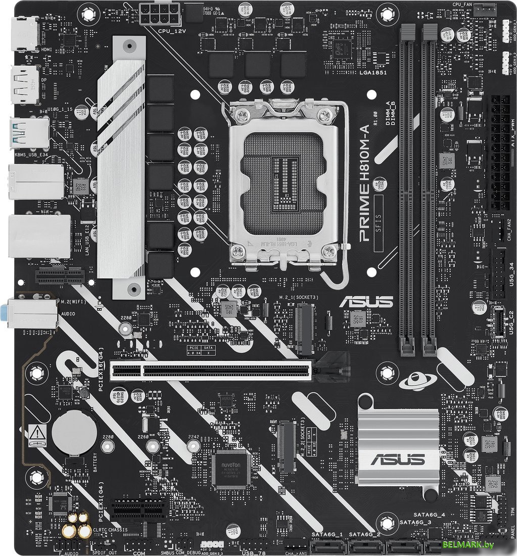 Материнская плата ASUS Prime H810M-A-CSM - фото