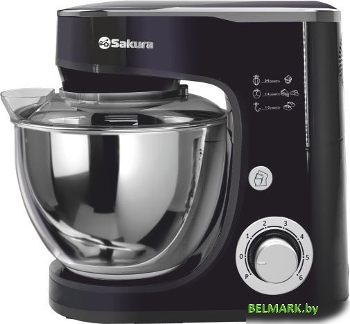 Планетарный миксер Sakura SA-6332BK - фото
