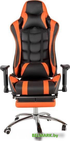 Кресло Меб-ФФ MFG-6001 (черный/оранжевый) - фото