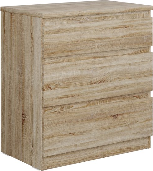Комод Mio Tesoro Кастор 3 ящика 2.03.02.060.3 (дуб сонома) - фото