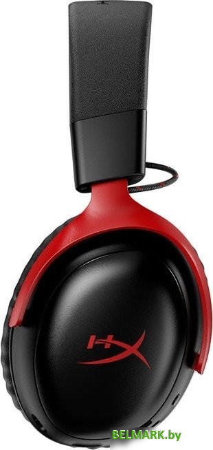 Наушники HyperX Cloud III S Wireless (черный/красный) - фото2