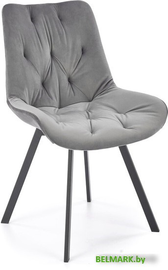 Стул Halmar K519 (серый/черный) - фото