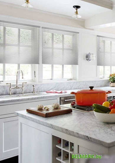 Жалюзи горизонтальные Эскар 160x160 5018160160 (серебристый) - фото2