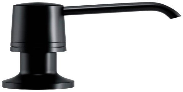 Дозатор для жидкого мыла Globalo Intio Black - фото