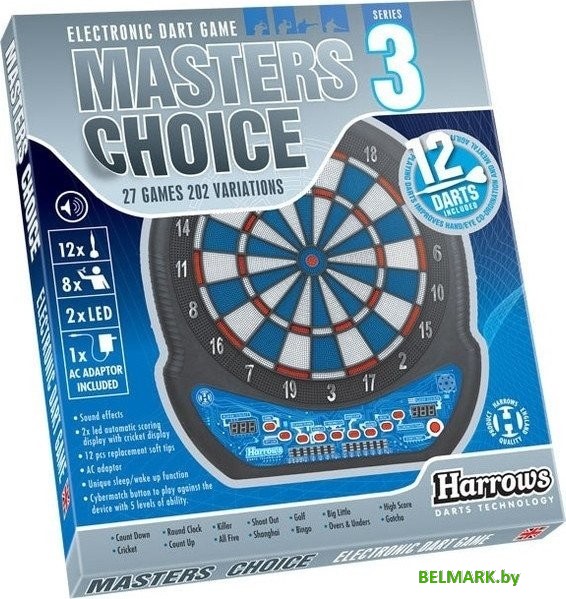 Электронный дартс Harrows Masters Choice 3 - фото2