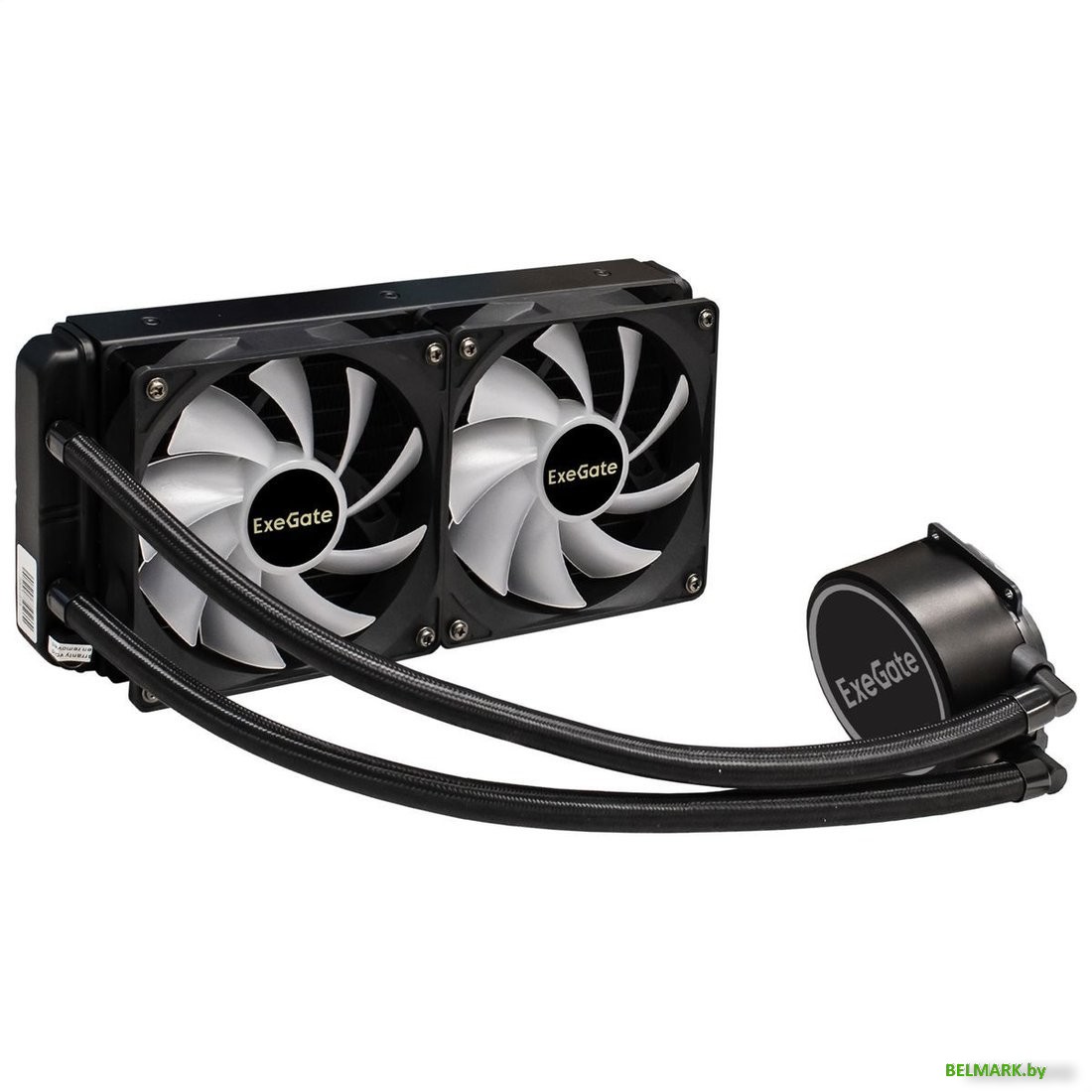Система жидкостного охлаждения для процессора ExeGate BlackWater-240V2.PWM.RGB EX293457RUS - фото2