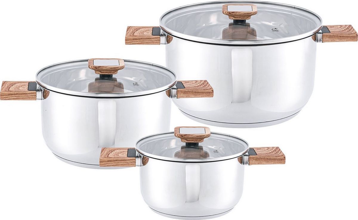 Набор кастрюль Appetite Смарт PH16SET1 - фото