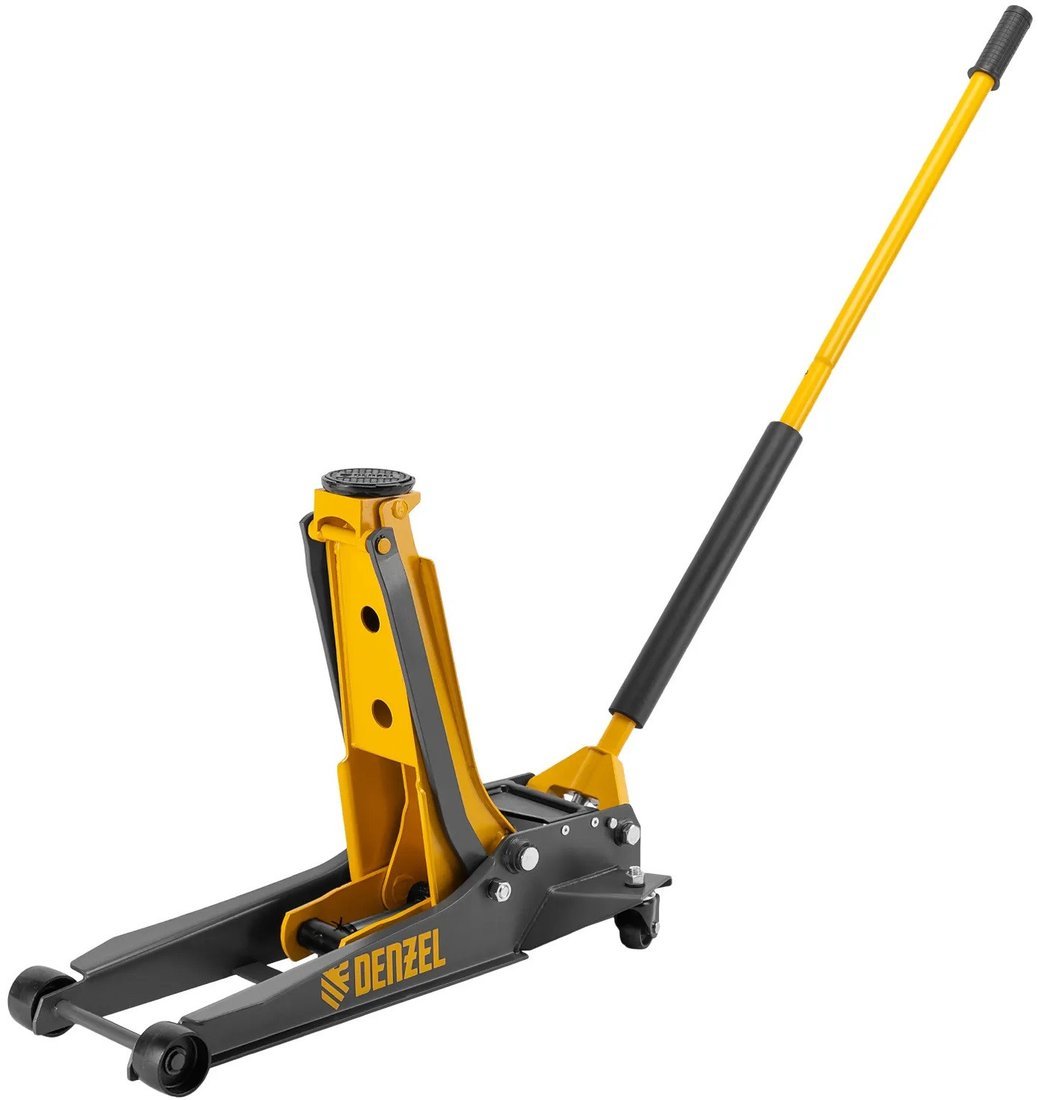 Подкатной домкрат Denzel 51271 3т - фото