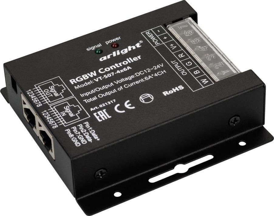 Контроллер RGBW Arlight VT-S07-4x6A 021317 - фото2