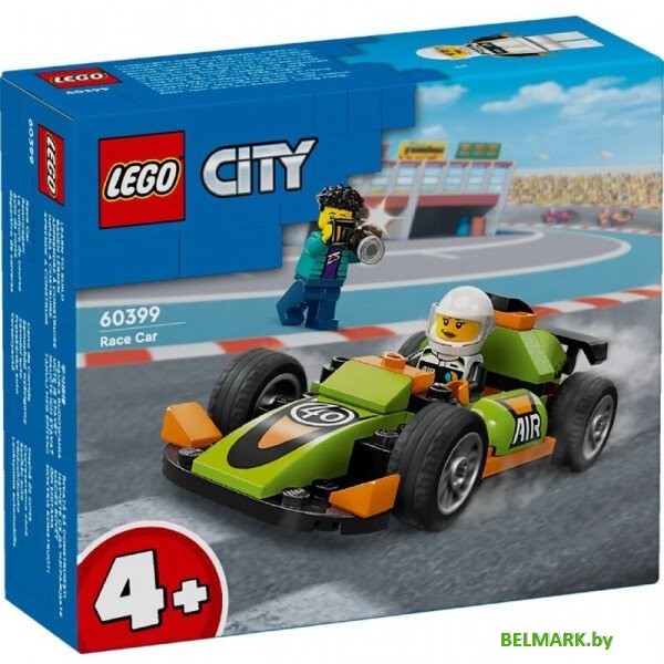 Конструктор LEGO City 60399 Зеленый гоночный автомобиль - фото